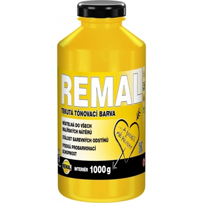 Remal Tónovacia farba žltá banánová 1 kg