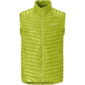 Norrøna Мъжки пухен елек Norrøna Trollveggen Superlight Down800 Vest Down vest - Dark Citron - размер M (032-1359-0612)