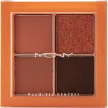 Macqueen 1001 Tone On Tone Shadow Palette Peach Coral Paletka očních stínů 7,5 g