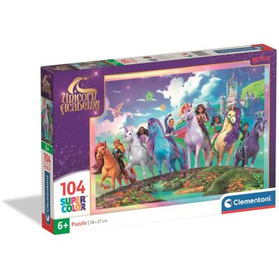 Clementoni 104 pcs Puzzles Unicorn Academy