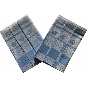 Svitap J.H.J.Kanvička/bodka 50x70 cm 3 ks modrá