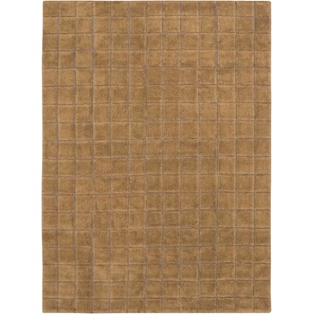 Lorena Canals Ръчно изработен вълнен килим в цвят жълта охра 170x240 cm Mosaic Ochre - Lorena Canals (WO-MOSAIC-OCH-L)