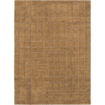 Lorena Canals Ръчно изработен вълнен килим в цвят жълта охра 170x240 cm Mosaic Ochre - Lorena Canals (WO-MOSAIC-OCH-L)