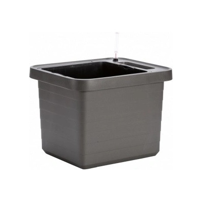 Plastia samozavlažovací truhlík BERBERIS 45x39x35 cm UNO antracit