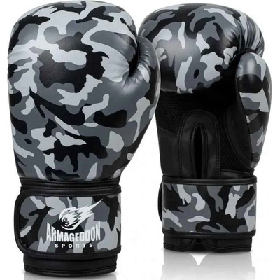 Armagedon sports Боксови ръкавици с ергономична форма Armageddon Sports Camo Grey (ARM112)