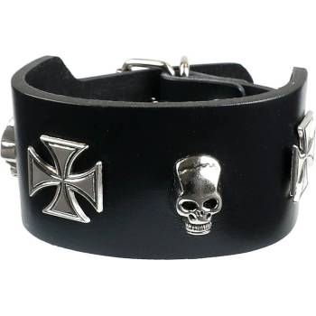Image 1 of Leather & steel fashion Гривна Черепи - lsf1 06