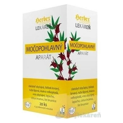 Herbex Lekárna urogenitální aparát bylinný čaj 20 x 3 g