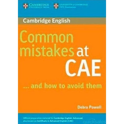 Common Mistakes at CAE...and How to Avoid Them