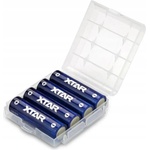 XTAR Акумулаторна батерия LiIon AA R6 1, 5V 3300mWh -2000mAh 4 бр. в PVC кутия XTAR
