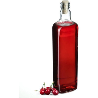 HOME Sklenená fľaša OVAL 500ml