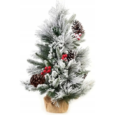 Mondex Since 1986 Umělý vánoční stromek SANTA LILA 60 cm zelený/bílý