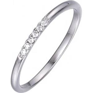 Silenti Jewelry Сребърен пръстен "Класика" - 8 - 57мм (18.1мм диам. )