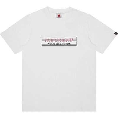 ICECREAM Тениска ICECREAM Men's T-Shirt - White