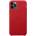 Apple Оригинален гръб Apple Leather Cover за iPhone 11 Pro - Червен, MWYF2ZM/A
