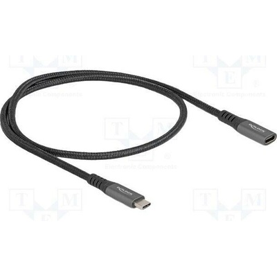 Delock 80021 dvousměrný USB C zásuvka USB C vidlice zlacený 0,5m