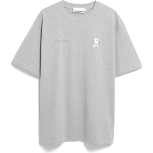 Armedangels Мъжка тениска ARMEDANGELS Maarkos Un-Wasted T-shirt - Silver Melange (216-8464-0212)