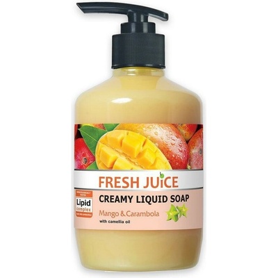 Fresh Juice krémové tekuté mydlo Mango Carambola 460 ml