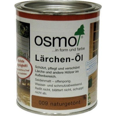 Osmo Wood Oil 009 Larch Oil Natural - Декинг масла 0.75л (595)