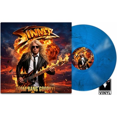 Sinner - Boom Bang Goodbye Marbled Vinyl LP