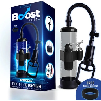 Image 1 of INTOYOU Boost Manual Penis Pump with Vibrations PSX06