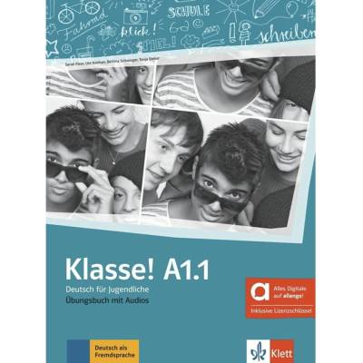 Klasse A1.1 – Hybride Ausgabe – Übungsbuch + MP3 allango.net + Lizenz (24 Monate)