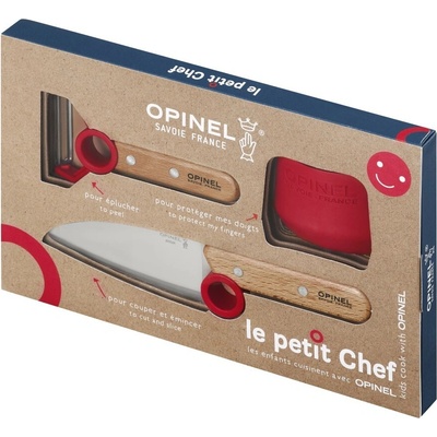 Opinel detská kuchárska súprava le petit Chef červená 003112