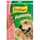 Maškrty pre psov Purina Friskies Funtastix tyčinky s príchuťou slaniny a syra 175g