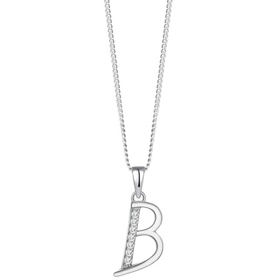 Preciosa Stříbrný náhrdelník písmeno "B" 5380 00B