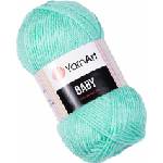 YARNART Baby 623 Mint Плетива прежда (Baby 623)
