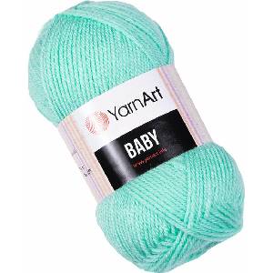 YARNART Baby 623 Mint Плетива прежда (Baby 623)