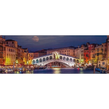 Image 1 of Dino - Puzzle Panoráma Most Rialto, Italia - 6 000 piese