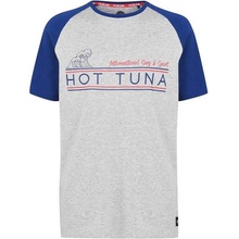 Hot Tuna Crew pánske tričko modro šedé