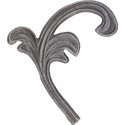 List 105x95x4 mm pravý