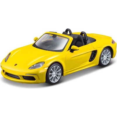 Bburago Bburago Porsche 718 Boxteržlutá ASBB18-43049Y 1:32