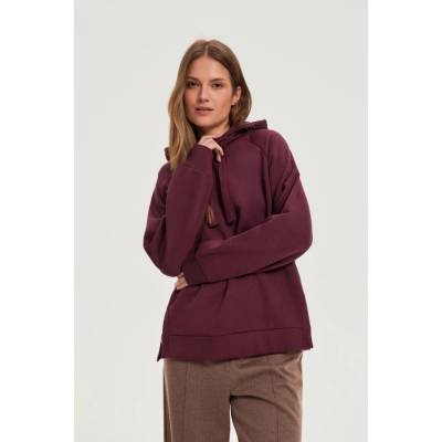 Marisse Women's Sweatshirt Z-BL-4820 Burgundy