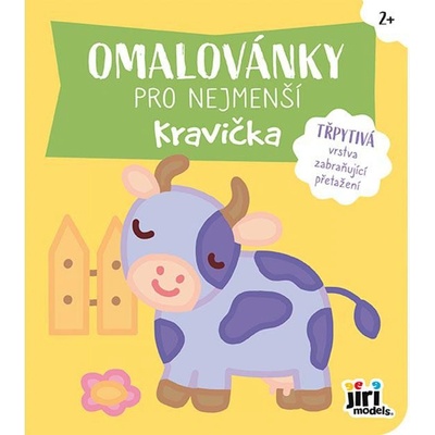 Jiri Models Omaľovánky pre najmenších Kravička