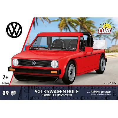 COBI 24660 Volkswagen Golf I Cabrio, 1:35, 65 k