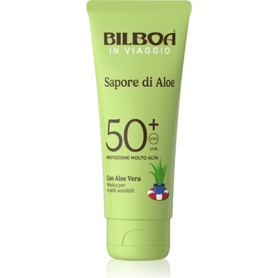 Bilboa Sapore di Aloe Travel opalovací krém s aloe vera SPF 50+ 75 ml
