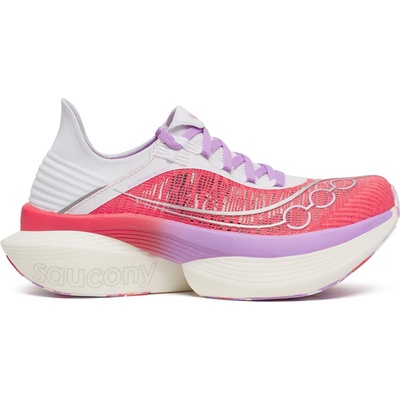 Saucony Дамски маратонки Saucony Endorphin Elite 2 Running Shoes Womens - Coral/White
