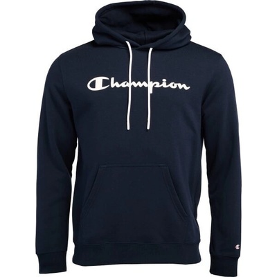 Champion AMERICAN CLASSICS HOODED SWEATSHIRT mikina tmavě modrá
