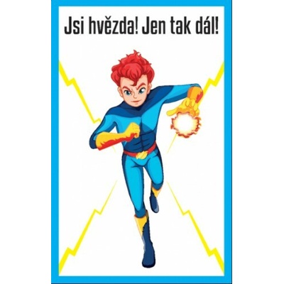 TAKTIK International s.r.o Karty máš super pochvalu 30 ks Jsi hvězda! Jen tak dál!