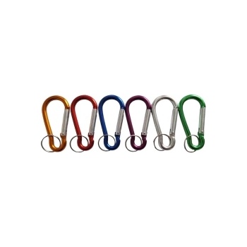 Paolo Ключодържател pa619 Карабинер - 6 Цвята