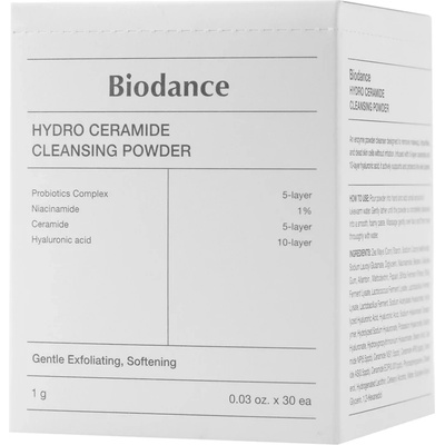 Biodance Hydro Ceramide Cleansing Powder - Ензимен почистващ прах с церамиди 1г х 30бр