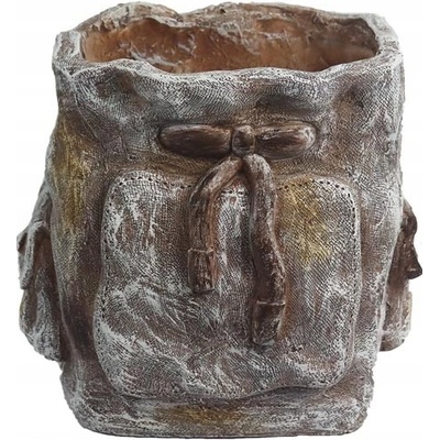 Morex Květináč 24,5 x 20,5 x 22,5 cm fibre stone béžový