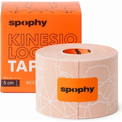 Spophy Kinesiology Tape Beige tejpovací páska béžová 5 cm x 5 m