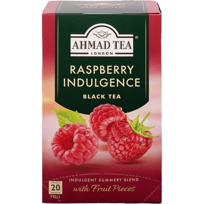 Ahmad Tea Čierny čaj Raspberry Indulgence 20 x 2 g