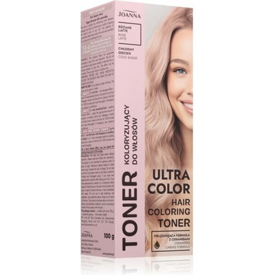 Joanna Ultra Color barevný toner odstín Rose Latte 100 g