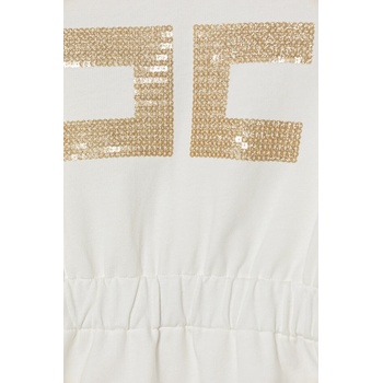 Elisabetta Franchi Детска памучна рокля Elisabetta Franchi (EFAB657.0.FF002.98.128)