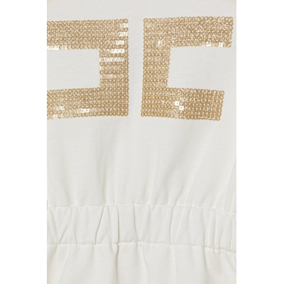 Elisabetta Franchi Детска памучна рокля Elisabetta Franchi (EFAB657.0.FF002.98.128)