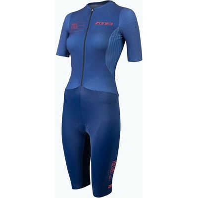 ZONE3 Aeroforce X II SS Trisuit Navy dámský